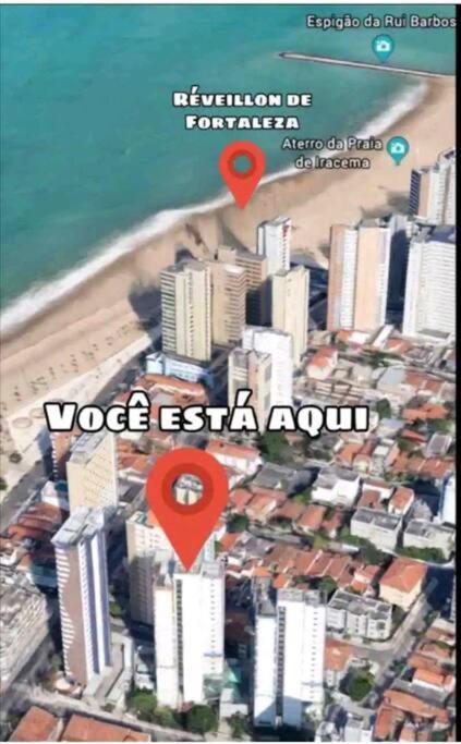 Ap Amplo, Vista Mar, 200m Do Calcadao Da De Iracema Fortaleza (Ceara)